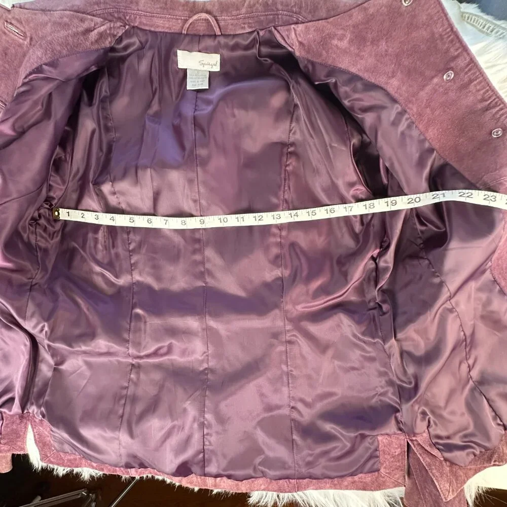 Leather Spiegel Suede Jacket‎ NWOT Vintage bin CTRR